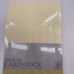 Darice GX220028 Coordination Value Cardstock, 8.5 by 11-Inch, 40-Pack‎